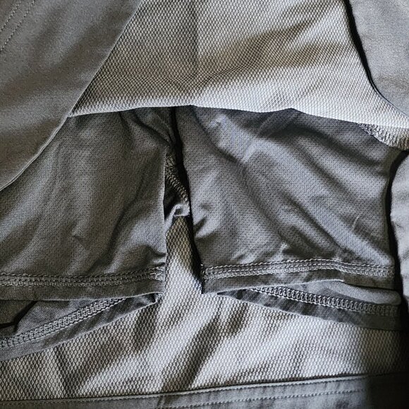 32 Degrees Cool Skort Womens L Large Solid Nocturnal Teal Pull On Stretch Waist - Picture 4 of 5